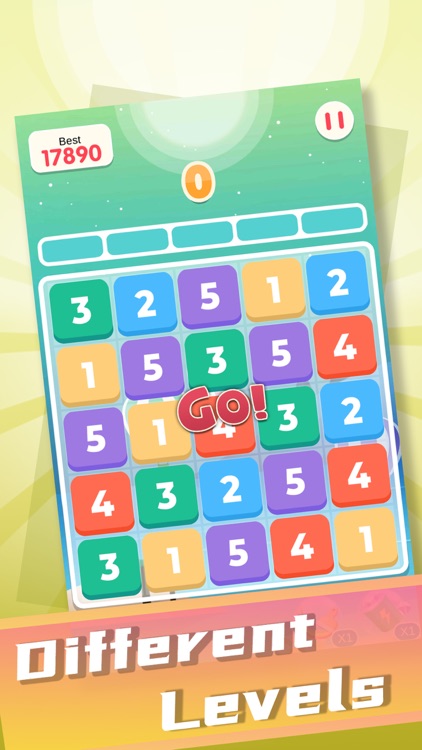 Smash Numbers - Merge Puzzle