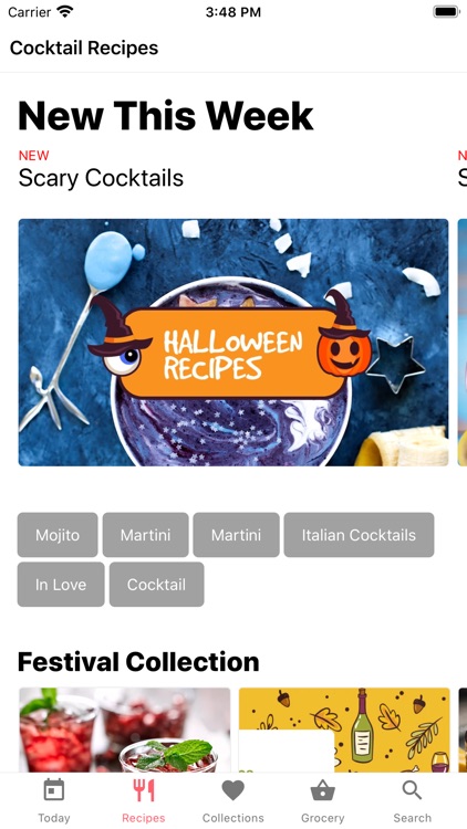 Drink App - Cocktail Recipes!