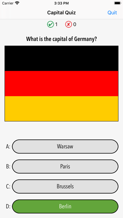 Europe Quiz Maps Flags Infos screenshot 4