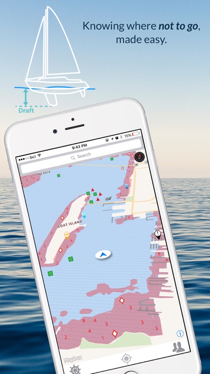 Wavve Boating-Easy Marine GPS screenshot-3