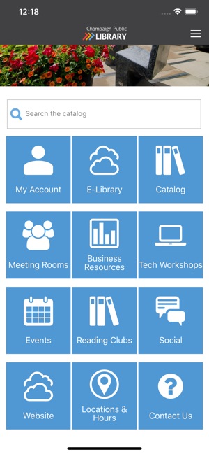 Champaign Public Library App