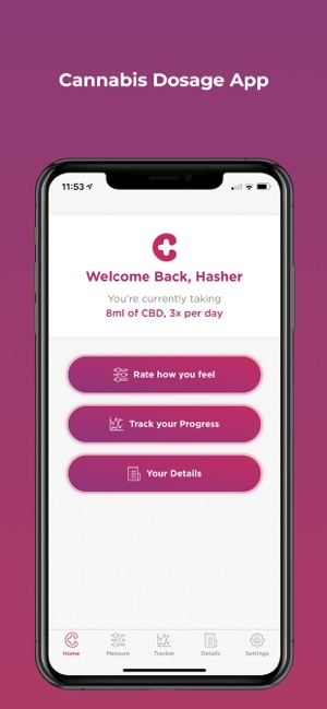 CannaDose - Cannabis Tracker(圖1)-速報App