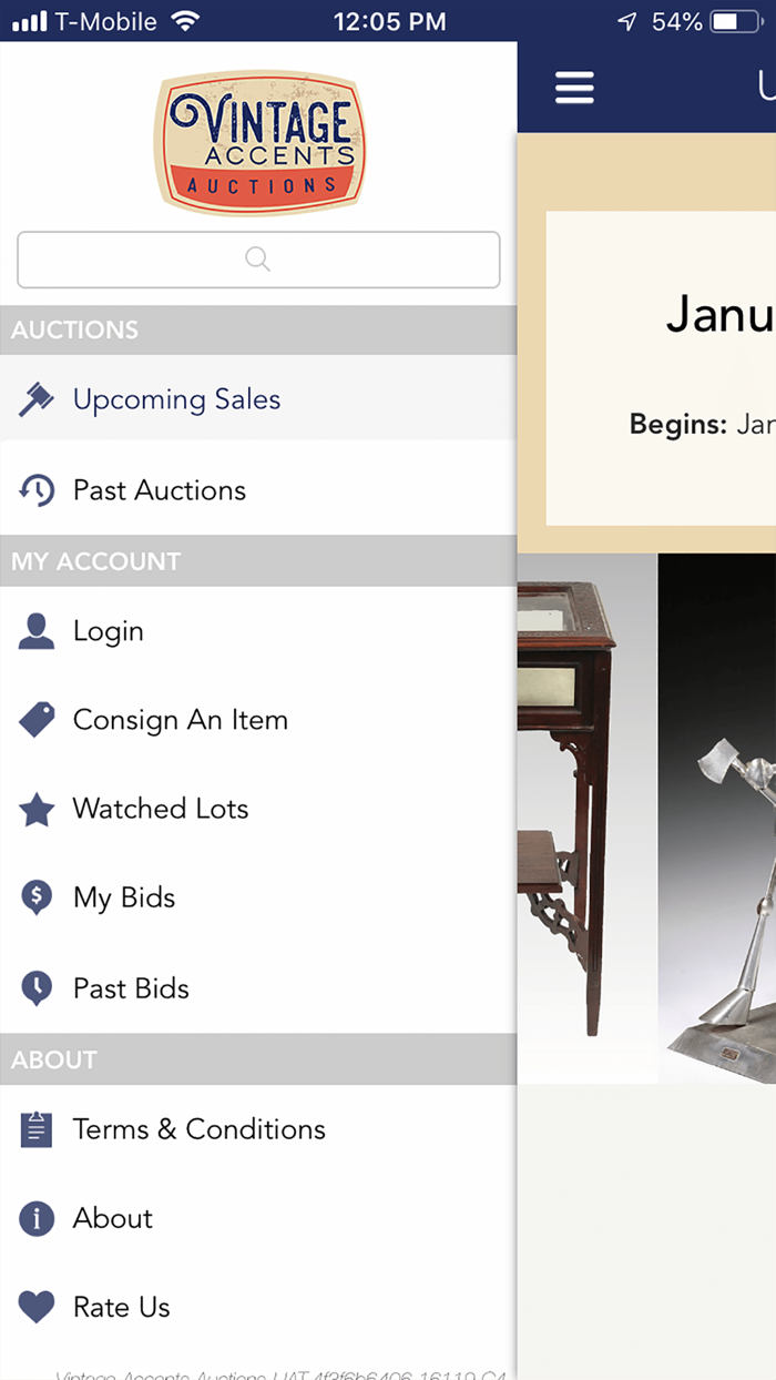 Vintage Accents Auctions