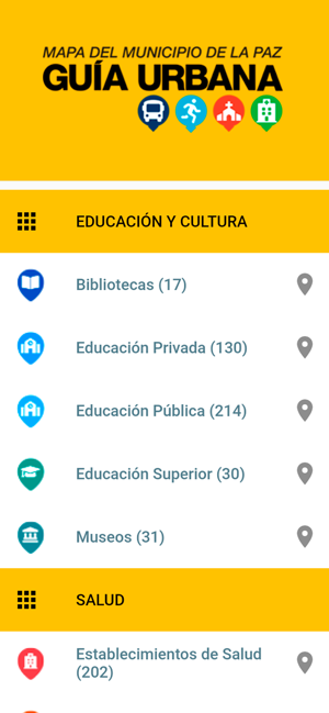 Guía Urbana Ciudad de La Paz(圖2)-速報App