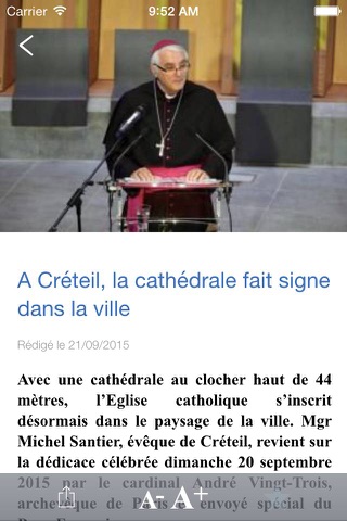 Eglise catholique en France screenshot 3