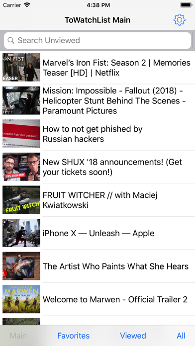 ToWatchList screenshot 2