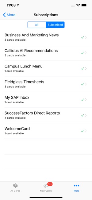 SAP Mobile Cards(圖4)-速報App