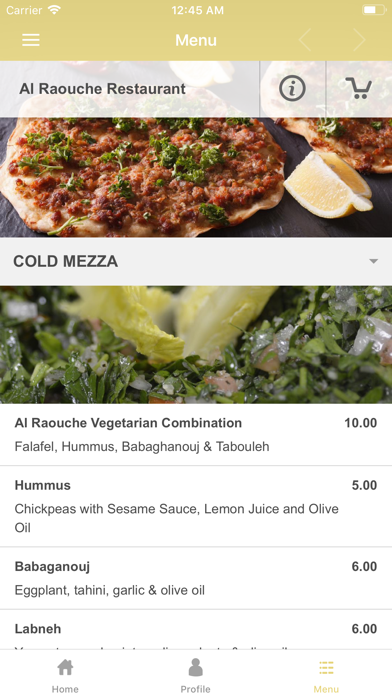 Al Raouche Restaurant screenshot 3