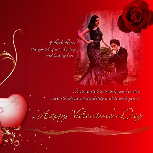 Valentine day photo frame 2020