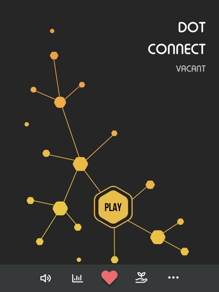 Dot Connect Vacant Hexagon