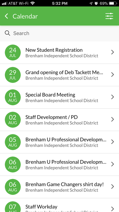 Brenham Public Schools screenshot 3