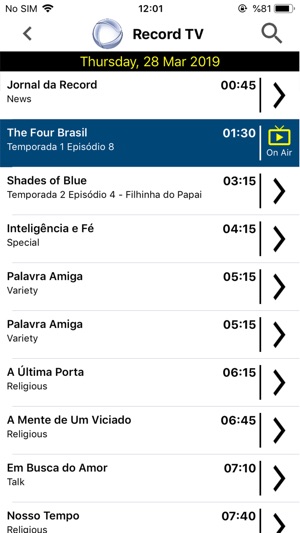 Brazil TV Schedule & Guide(圖3)-速報App