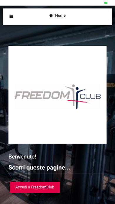 Screenshot #1 pour FreedomClub App
