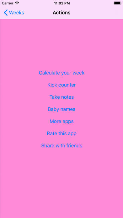 Pregnancy Info Week by Week screenshot 4