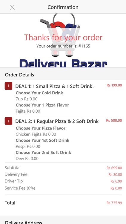 Delivery Bazar screenshot-9