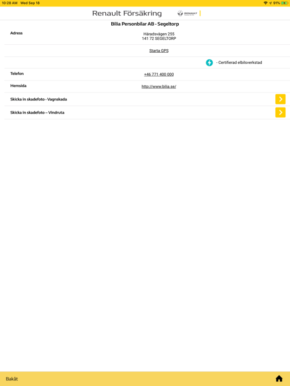 Screenshot #5 pour Renault Försäkring
