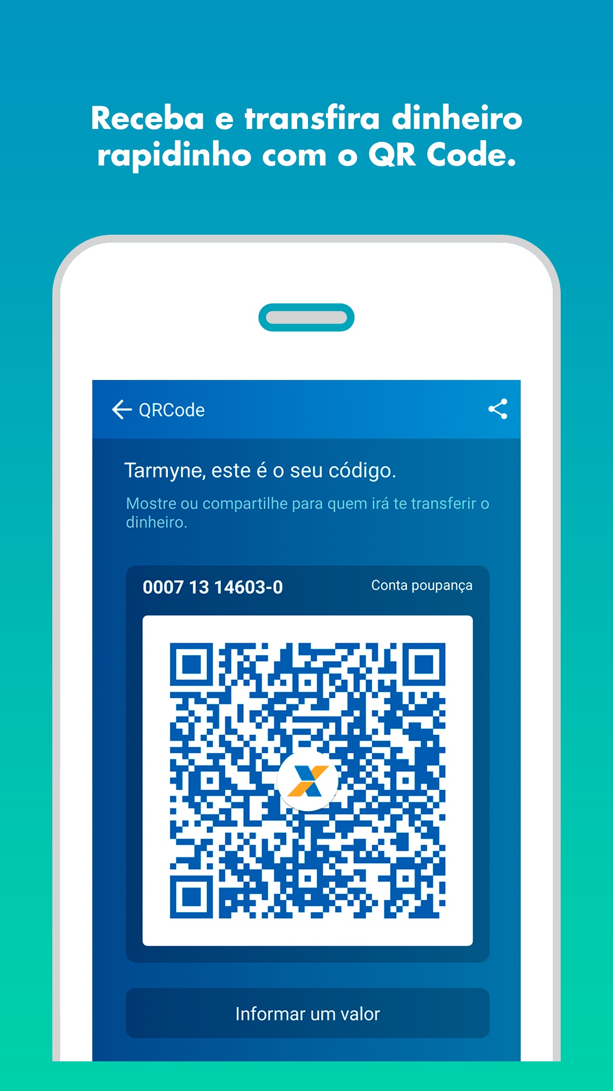 Screenshot do app Caixa Tem