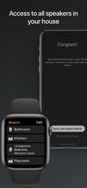 Lyd Watch Remote For Sonos