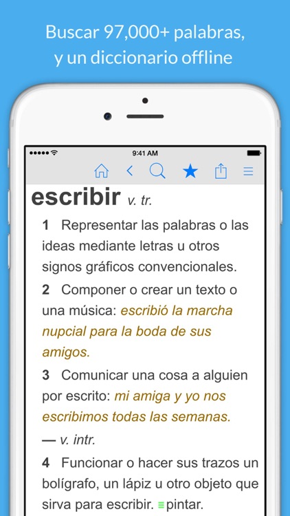 Diccionario español. screenshot-0