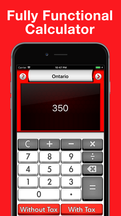 How to cancel & delete Canada Sales Tax Calculator + from iphone & ipad 4