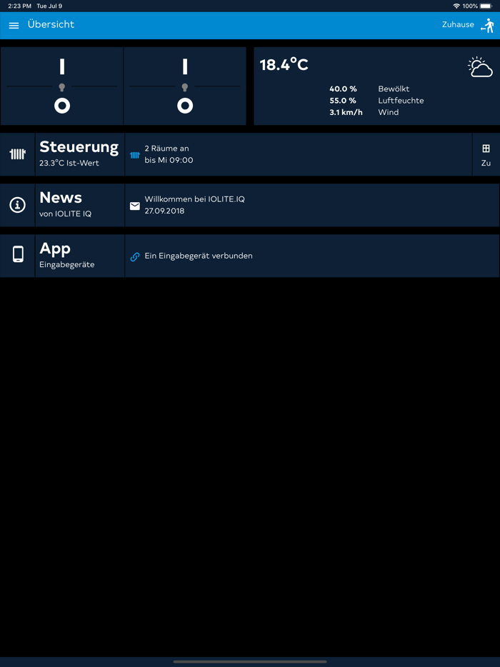 Digitaler Wohnungsassistent
