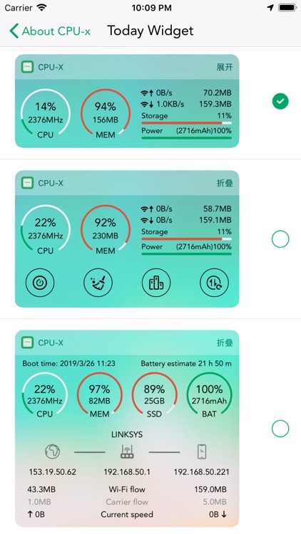 CPU-x Dasher z Battery life