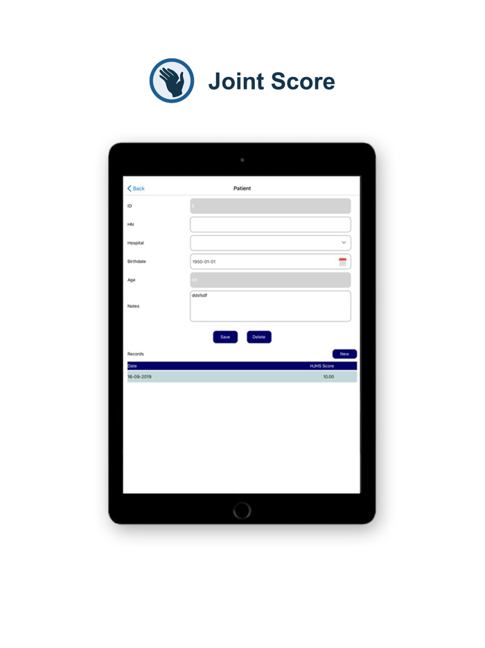 Joint Score App