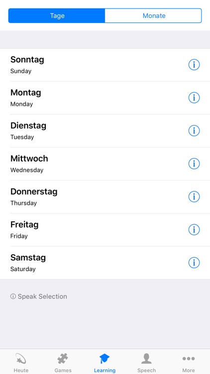 Learn German - Calendar screenshot-4