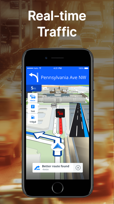 Sygic: GPS Navigation, Maps, Traffic, Speed Cameras Screenshot 4