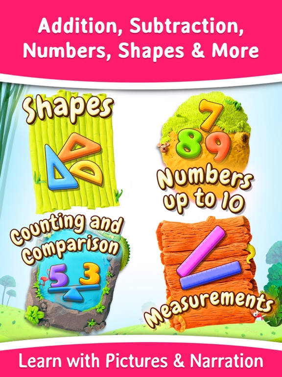 Splash Math Kindergarten: Fun Educational Worksheets for Counting Numbers, Addition, Subtraction and more [Free] screenshot