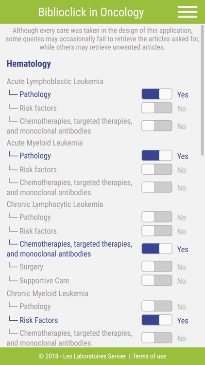 Biblioclick in Oncology