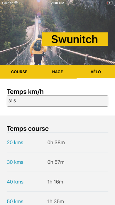 Convertisseur temps course screenshot 3