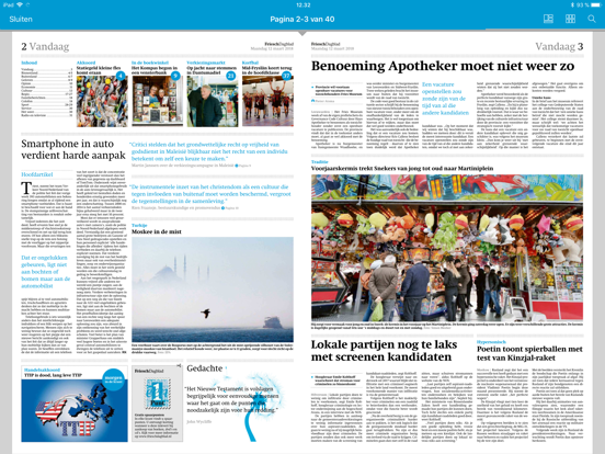 Friesch Dagblad krant screenshot 2