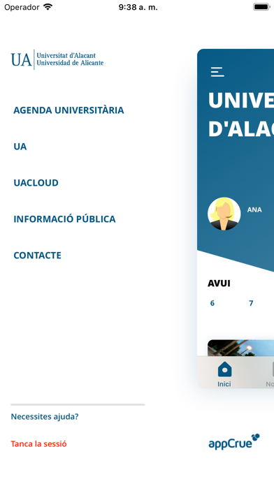 appUA, Universitat d'Alacant screenshot 3