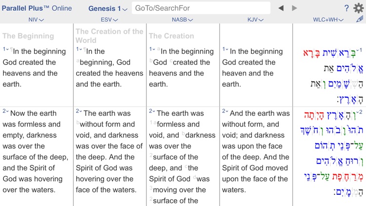 PARALLEL PLUS Bible-study app screenshot-9