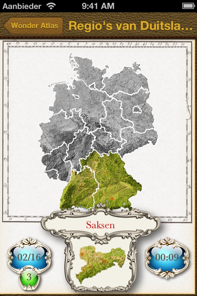 Germany. The Wonder Atlas Quiz screenshot 3