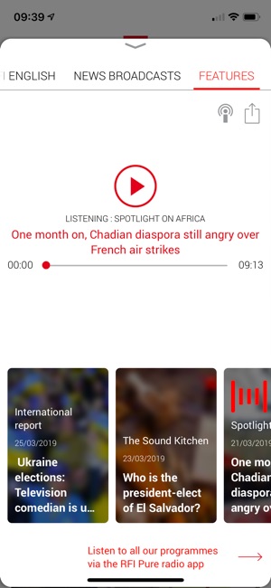 Radio France Internationale On The App Store
