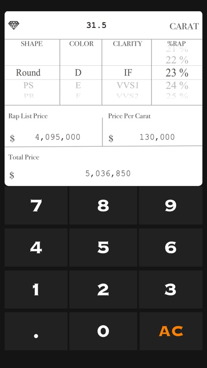 Diamond Price Calculate screenshot-3