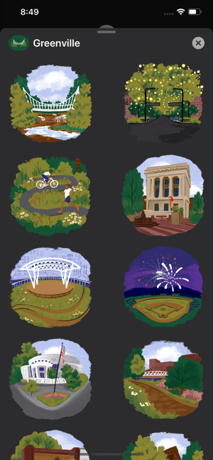 Greenville Stickers(圖1)-速報App