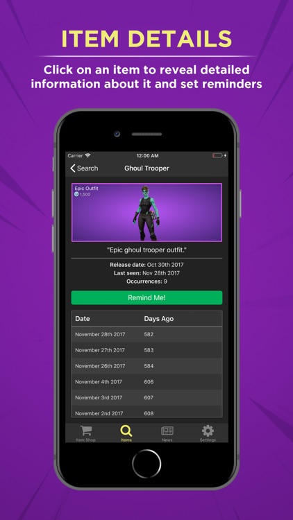 fnbr.co — Tracker for Fortnite