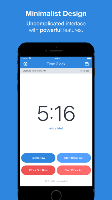How to cancel & delete Punch Time Clock Hours Tracker from iphone & ipad 1