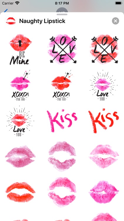 Sexy Adult Woman Lipstick App