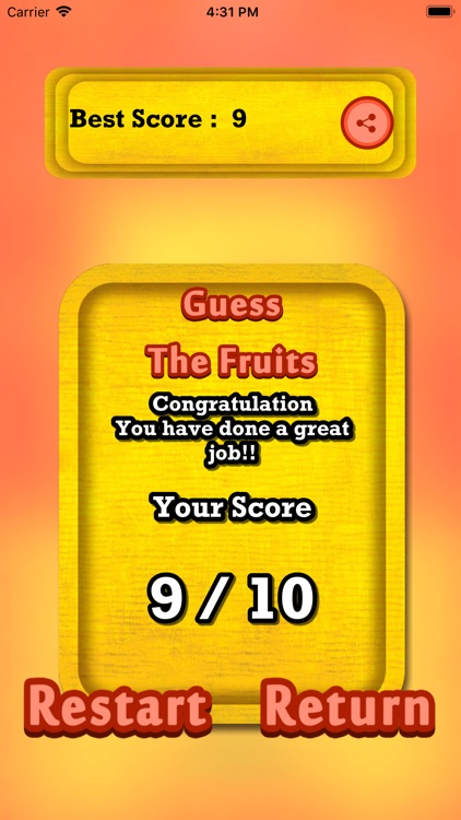 Guess the Fruit - English screenshot-4