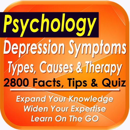Depression symptoms & therapy icon