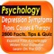 Depression symptomes, causes & therapy: 2000 Notes & Quizzes