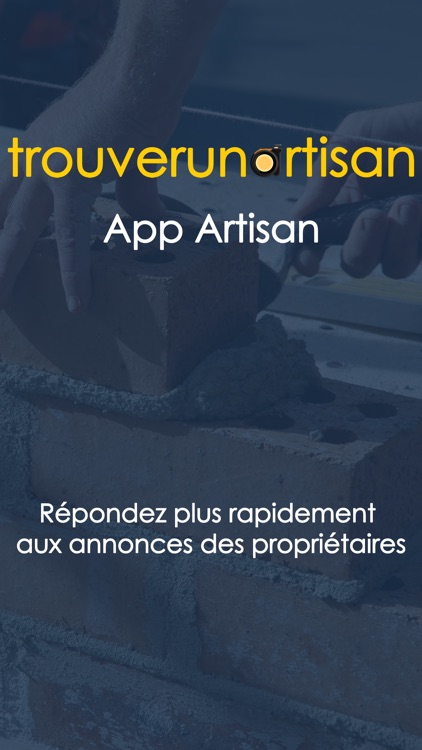 TrouverunArtisan - App Artisan