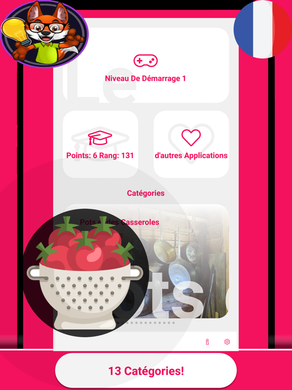 Screenshot #4 pour Cuisine Quiz (français)