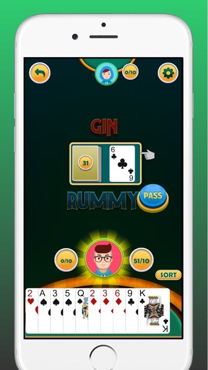 Gin Rummy Offline Card Game