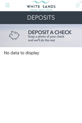 White Sands FCU Mobile Deposit screenshot 3