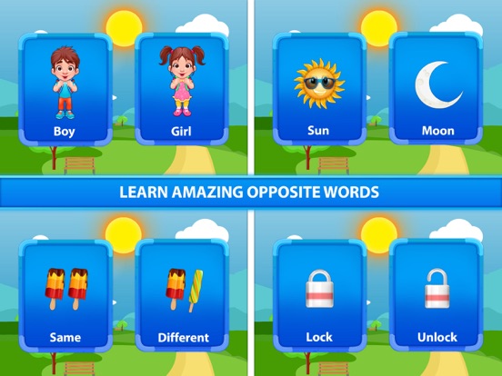 Learn Opposite Words with fun screenshot 2